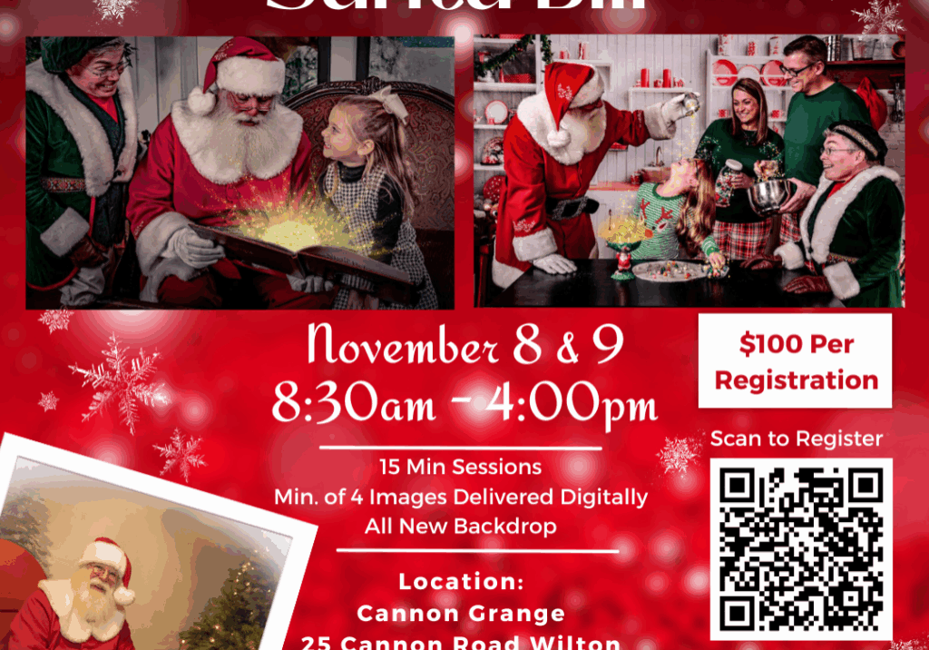 _2025 PHOTO WITH SANTA with scan code
