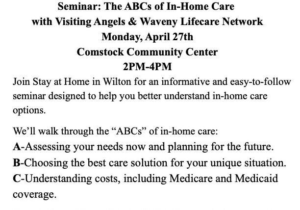Flyer ABCs of In Home Care